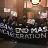 Activists Block Doors To Cuomo's Albany Offices To Protest Indigent Legal Defense Veto 